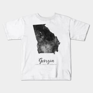 Georgia state map Kids T-Shirt